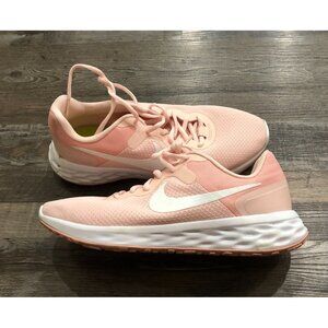 Nike Revolution 6 Womens Pink Low Top Athletic Shoes Sneakers Size 9 PERFECT